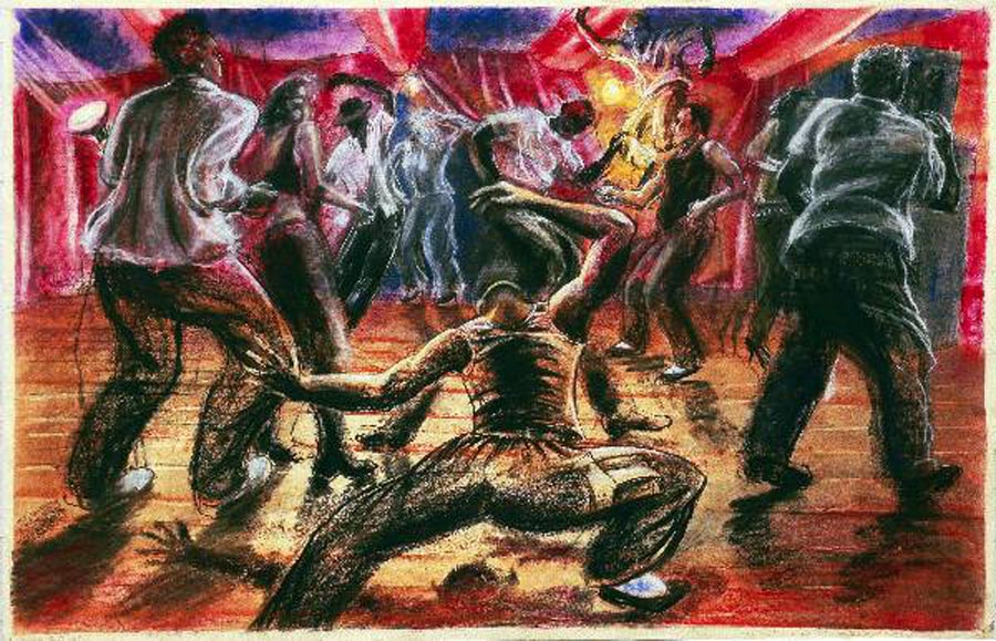 Oscar Romp painting